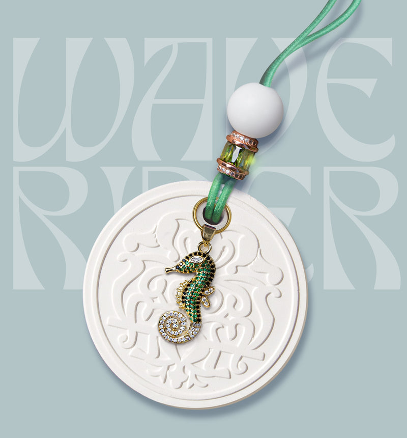 Wave Rider - Emerald Sea Horse